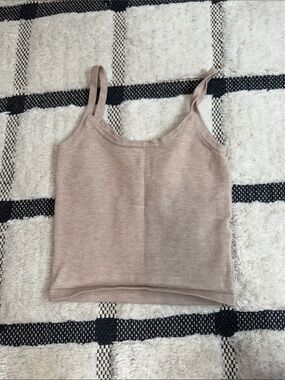 Rhythm. Neutral Taupe Knit Camisole